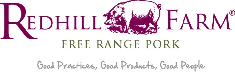 Redhill Farm Shop in the Bail logo