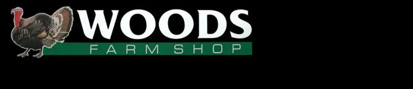 Woods farm shop logo