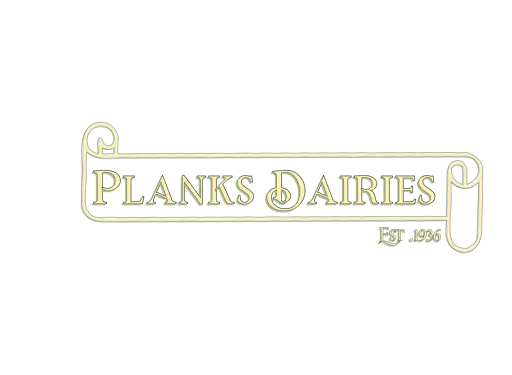 Planks Dairies logo