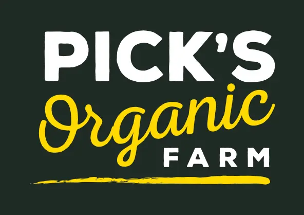 Pick's Organic Farm logo