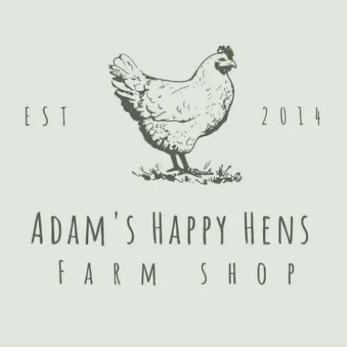 Adam's Happy Hens logo